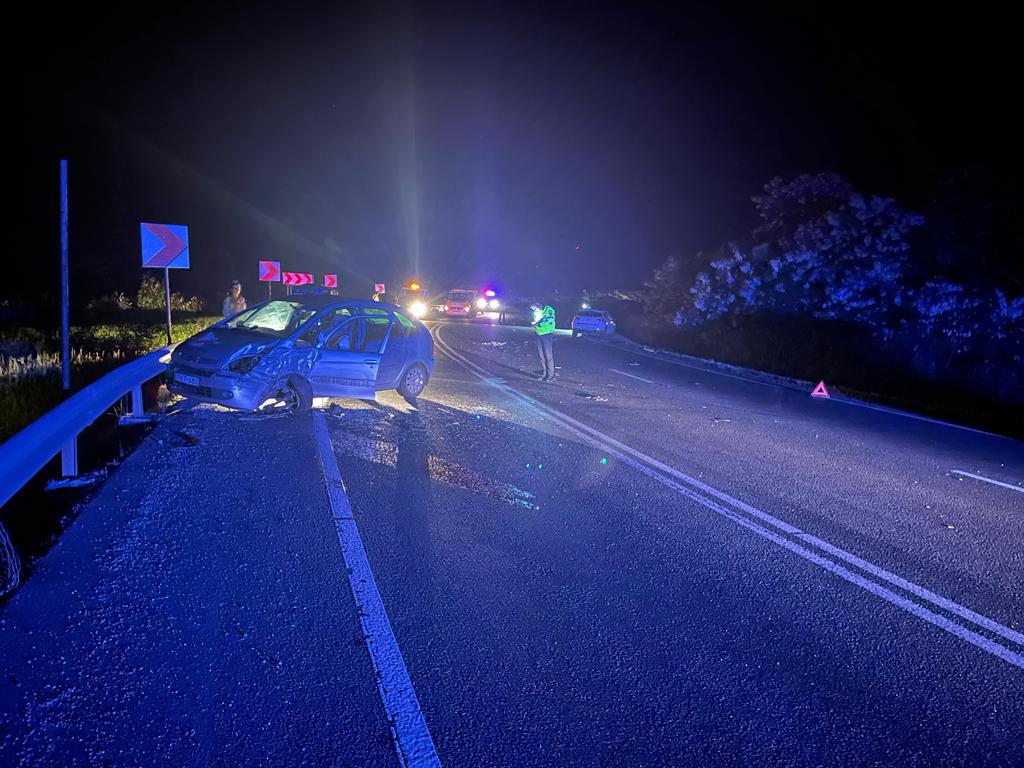 Accident între Cluj și Oradea. FOTO: ISU Cluj