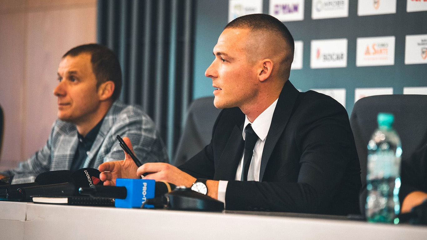Andrei Cordoș s-a despărțit de Universitatea Cluj. FOTO: FC Universitatea Cluj