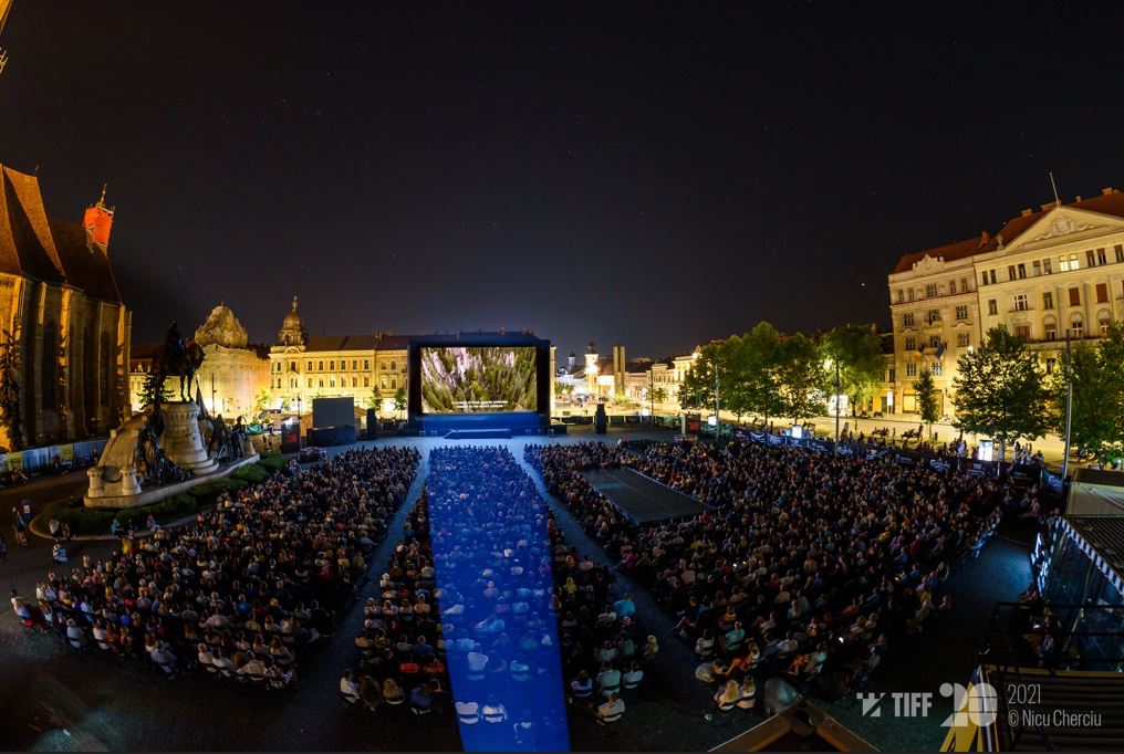 Proiecții seară de seară în Piata Unirii Open Air / Foto: TIFF - Nicu Cherciu