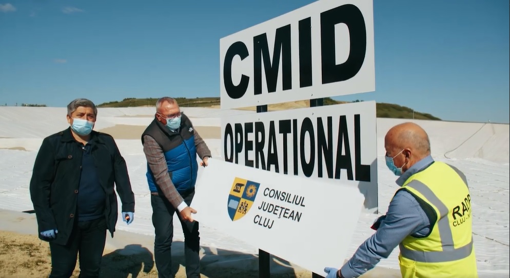 Alin Tișe la inaugurarea CMID-ulu. Sursă foto: Consiliul Județean Cluj