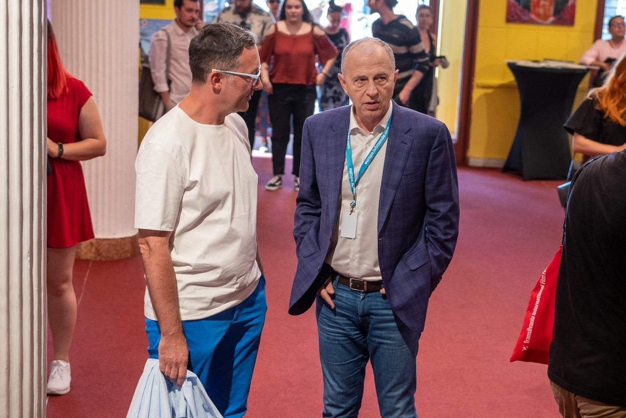 Tudor Giurgiu și Mircea Geoană. Sursa foto Facebook Tudor Giurgiu