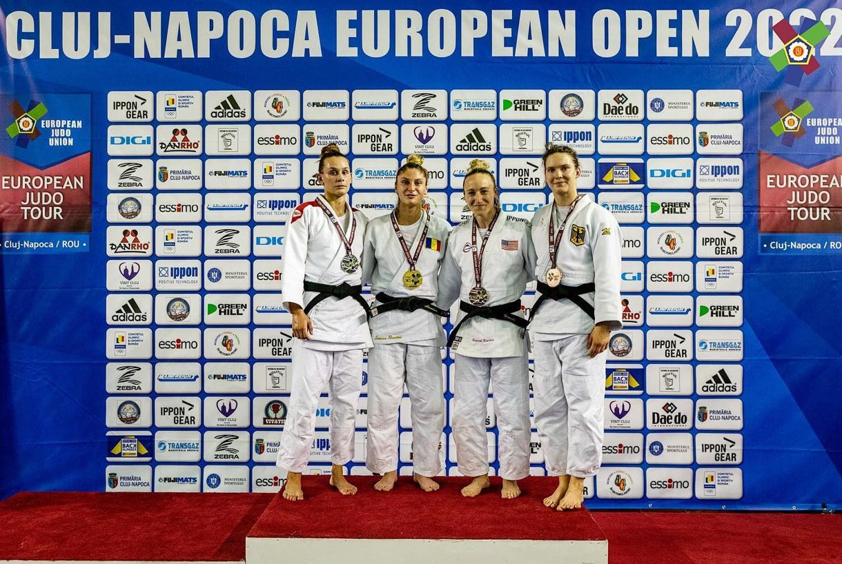 România a cucerit patru medalii în prima zi a Openului European de judo / Foto: Florentina Ivănescu - Facebook