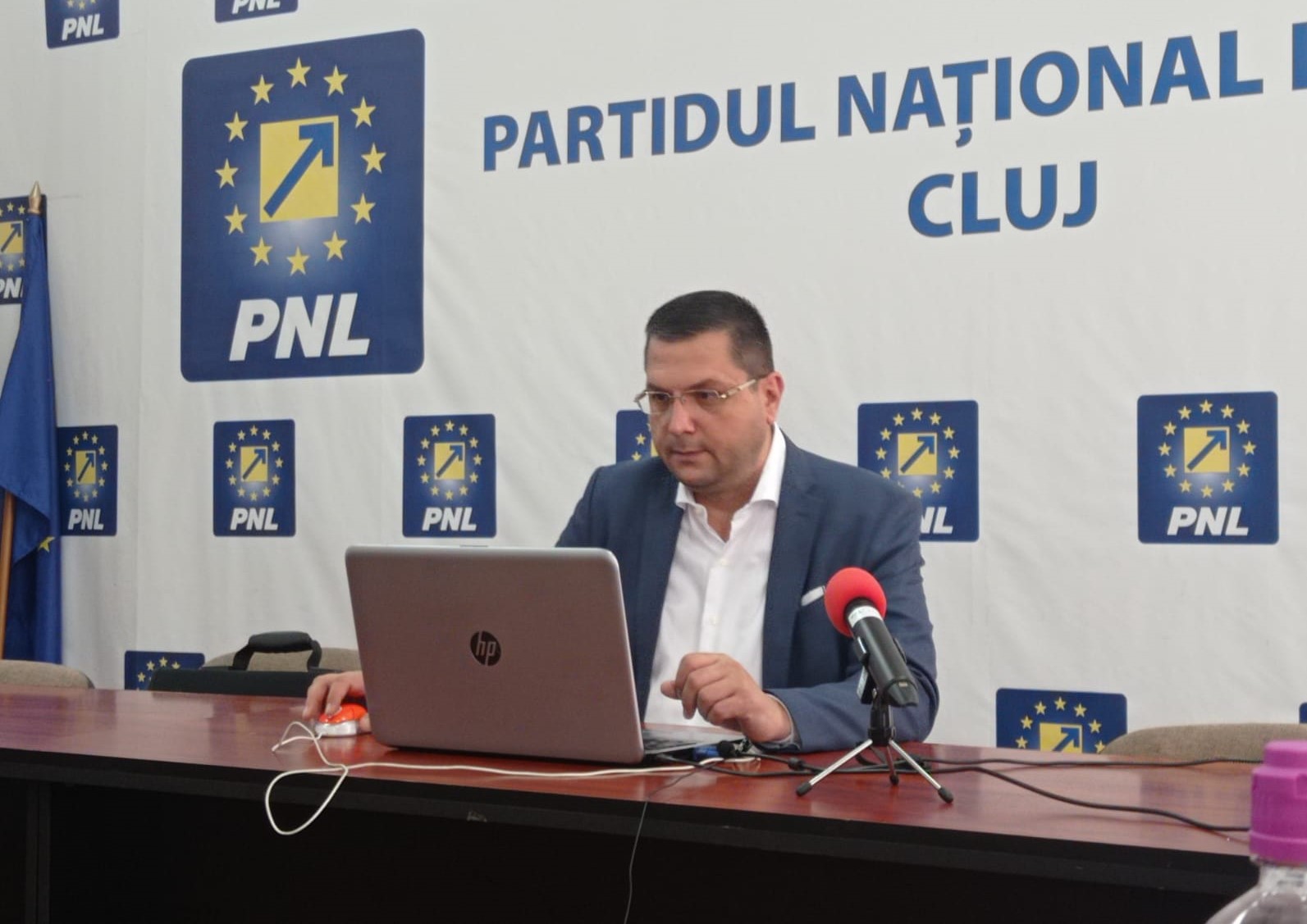 Deputatul PNL de Cluj Radu Moisin și-a prezentat joi