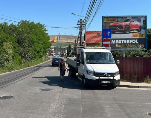 Restricții de circulație pe strada Eroilor din Florești / Primăria comunei Florești