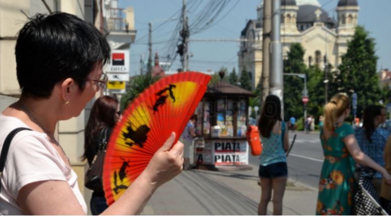 După câteva zile mai răcoroase se întoarce canicula la Cluj / Foto: arhivă monitorulcj.ro