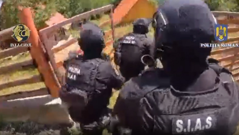 Primul laborator de extragere secundară a cocainei a fost descoperit în România / Foto: Poliția Română - apuseni.info