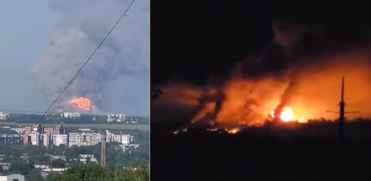 Armata ucraineană a distrus cinci depozite de arme rusești în 24 de ore / Foto: Twitter