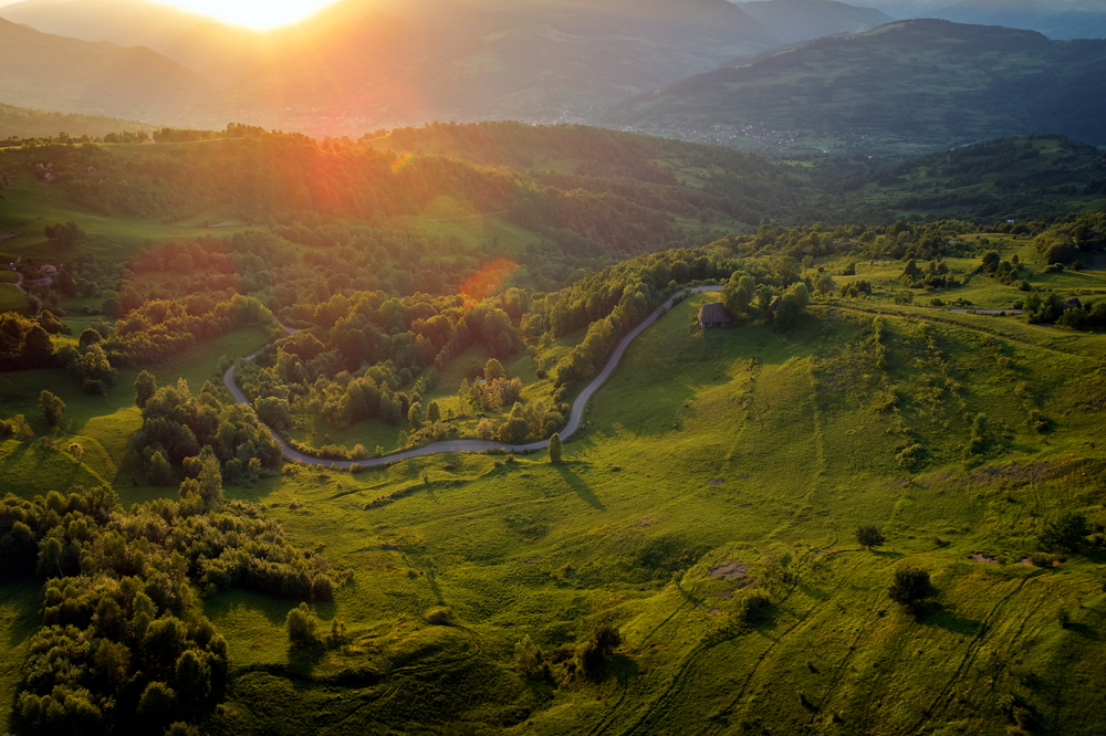 Priveliște în Munții Apuseni