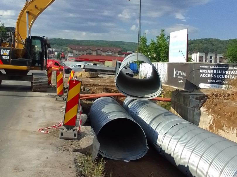 În mai multe puncte din comuna Florești sunt șantiere în derulare