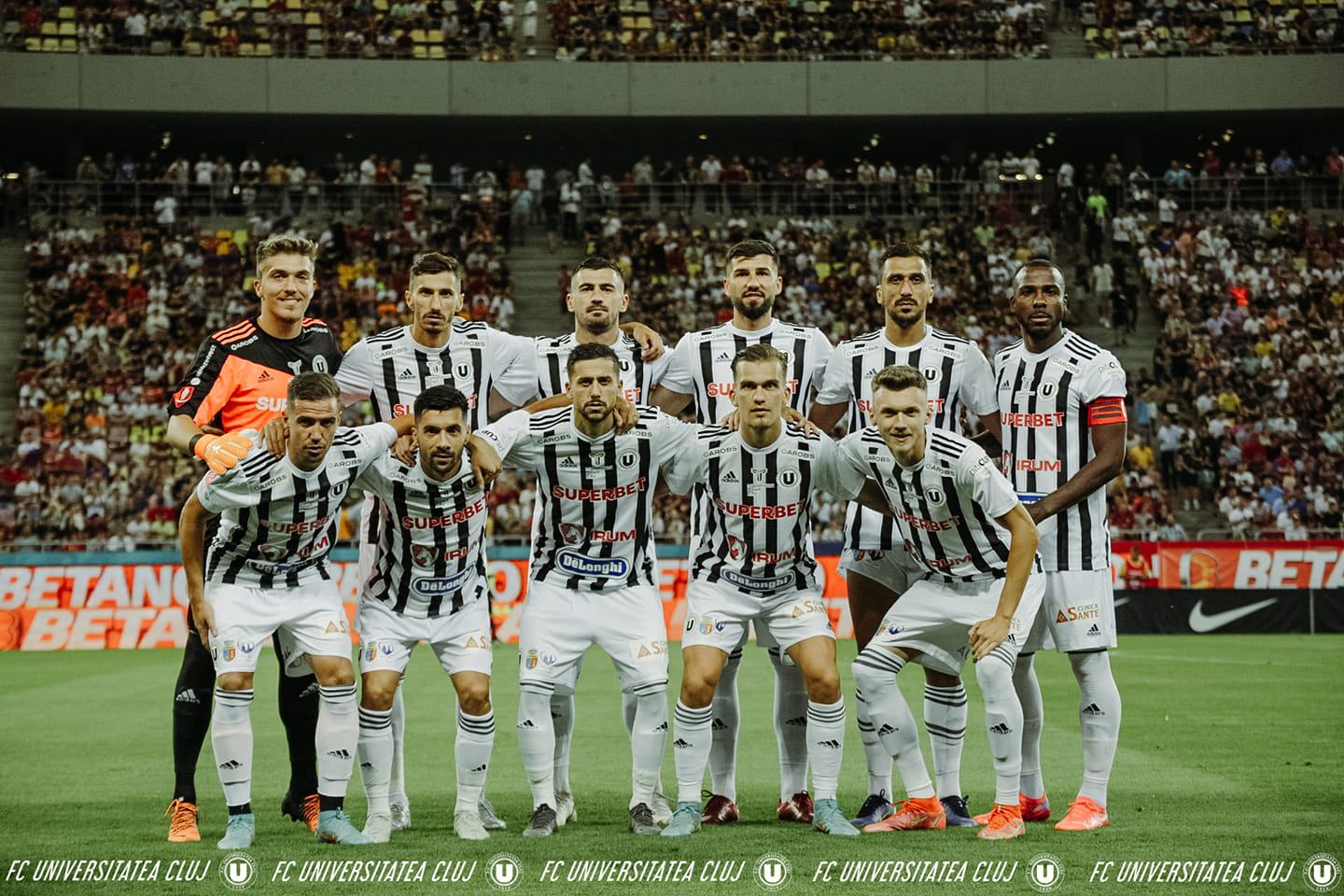 FCSB a fost ţinută în şah de nou-promovata Universitatea Cluj/ Foto: Facebook - FC Universitatea Cluj
