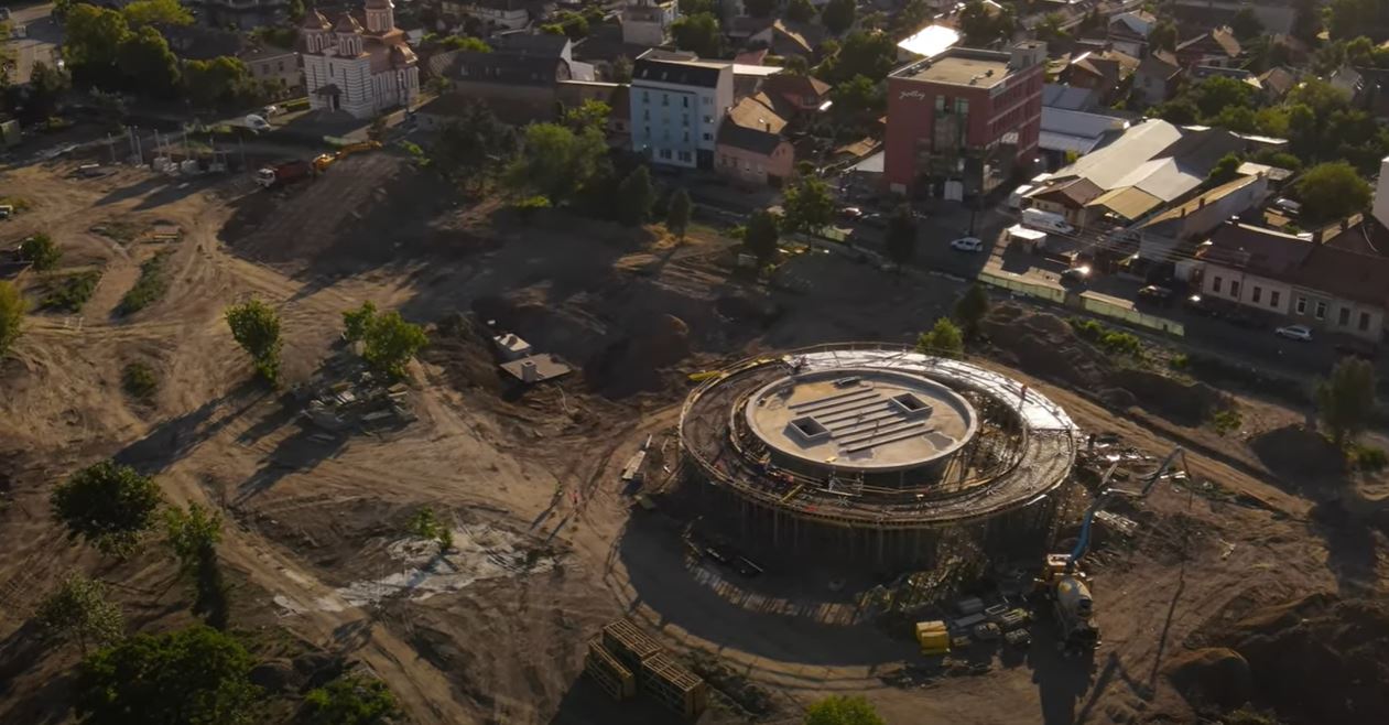 Care e stadiul lucrărilor la Parcul Feroviarilor / Foto: captură ecran - Legat De Cluj LDC
