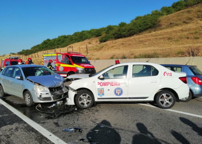 Accident în Apahida