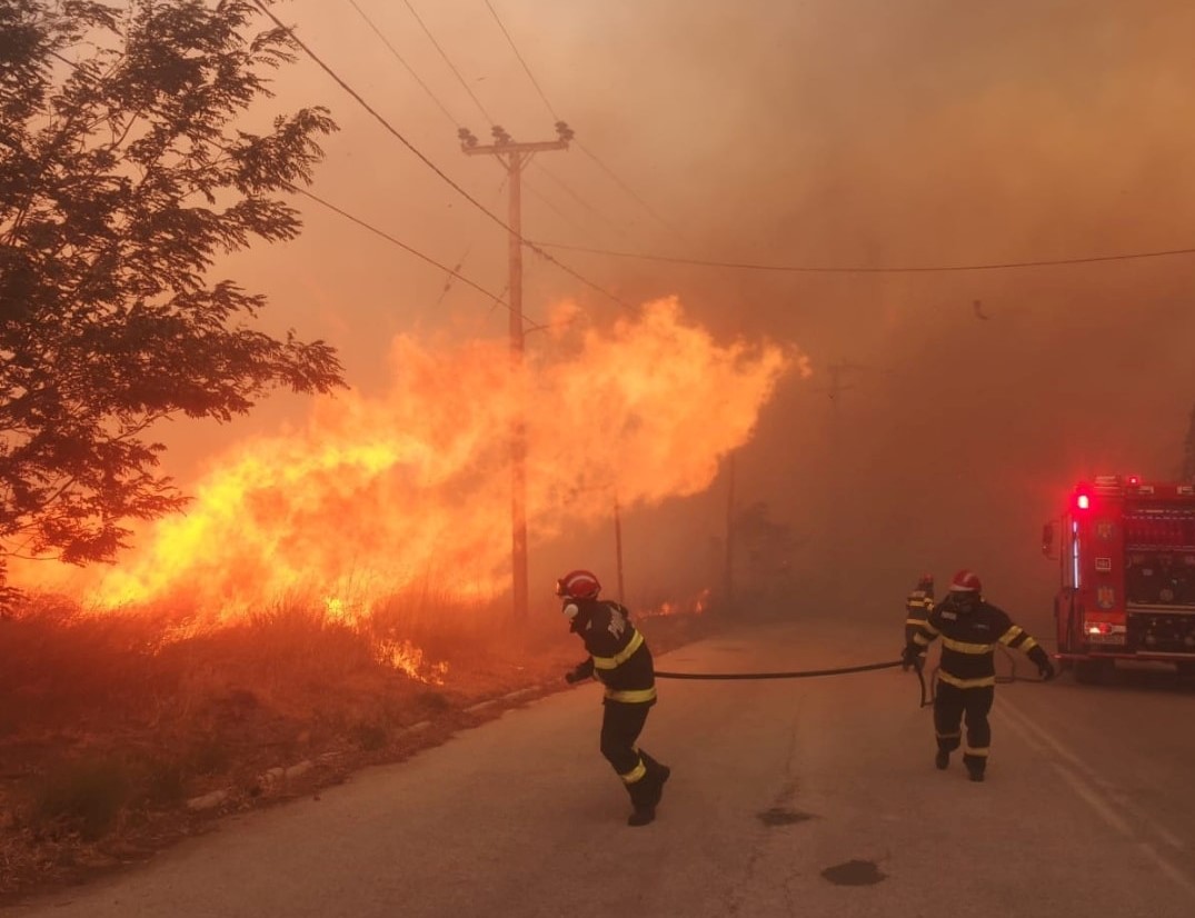 / Foto: Facebook - IGSU - Inspectoratul General pentru Situatii de Urgenta