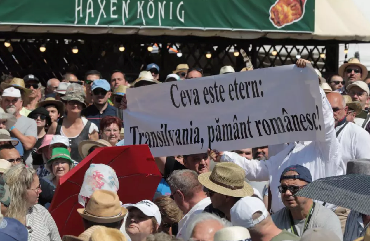 Incident la discursul lui Viktor Orban de la Băile Tușnad/ Foto: Libertatea.ro
