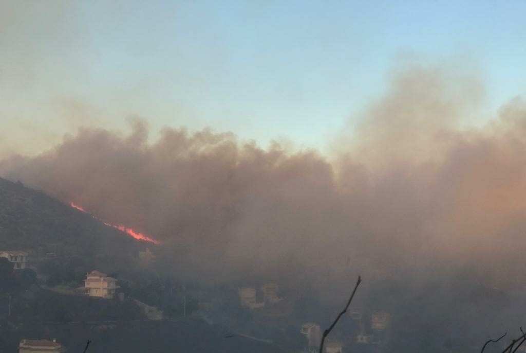 Pompierii greci luptau duminică să aducă sub control trei incendii forestiere puternice în nordul