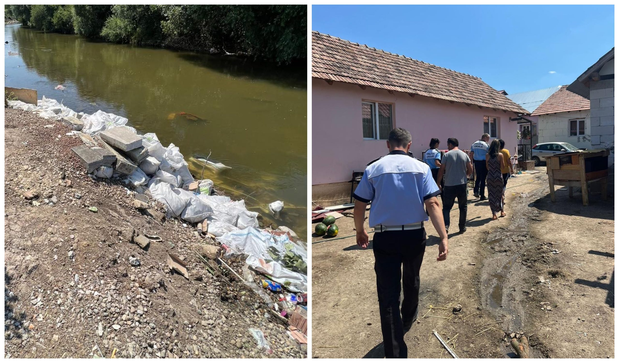 Curățenie pe malurile Someșului