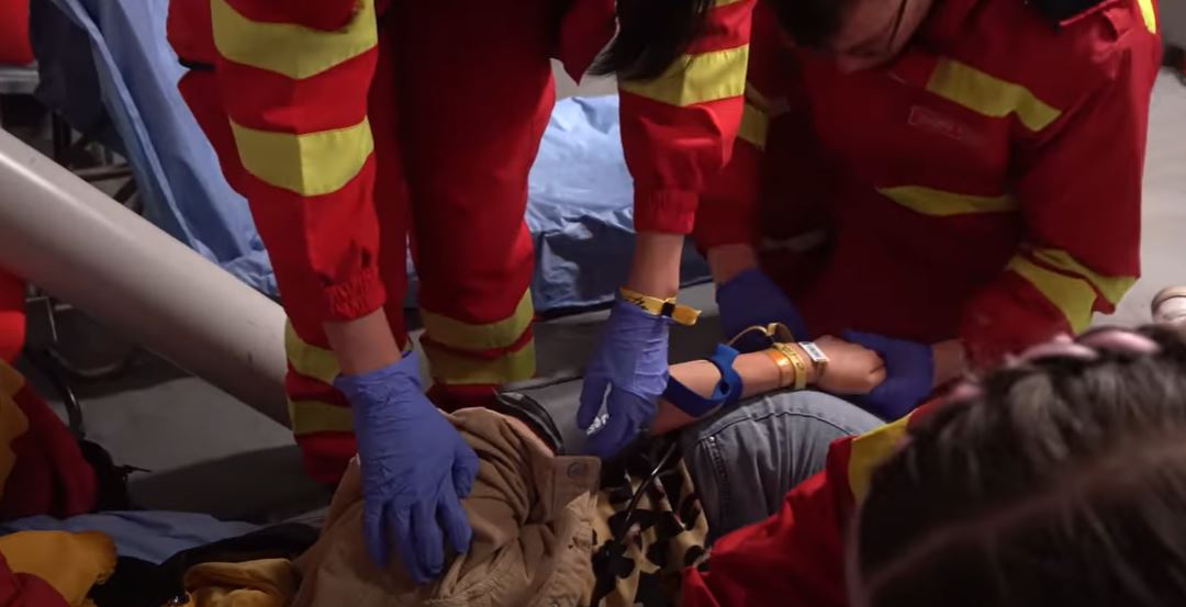 Intervenție SMURD la Electric Castle / Foto: captură video - YouTube Dr. Paul Oargă