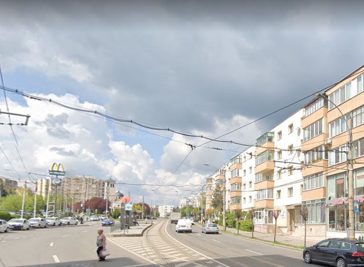Un șofer de 67 de ani s-a îmbătat și a provocat un accident în Mănăștur / Foto: Google Maps
