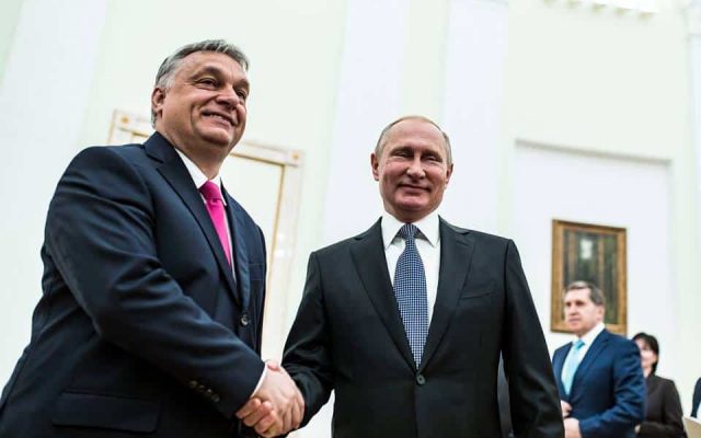 Viktor Orban Șși Vladimir Putin. Sursă foto Facebook Viktor Orban