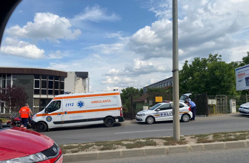 Accident pe Calea Turzii! Șoferul unei motociclete