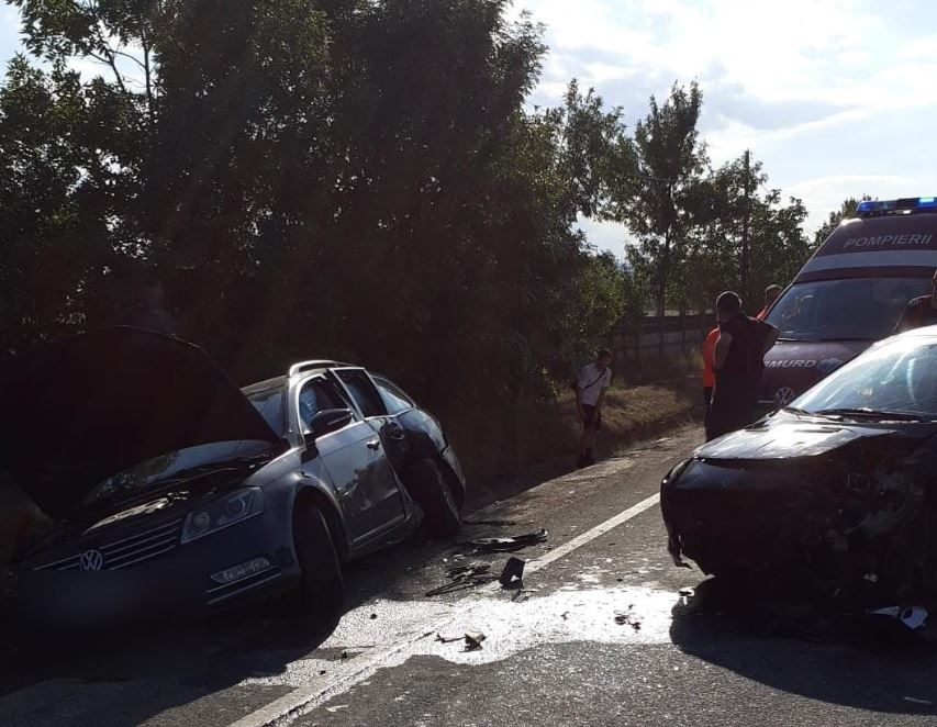 Accident GRAV între Turda și Câmpia Turzii / Foto: ISU Cluj
