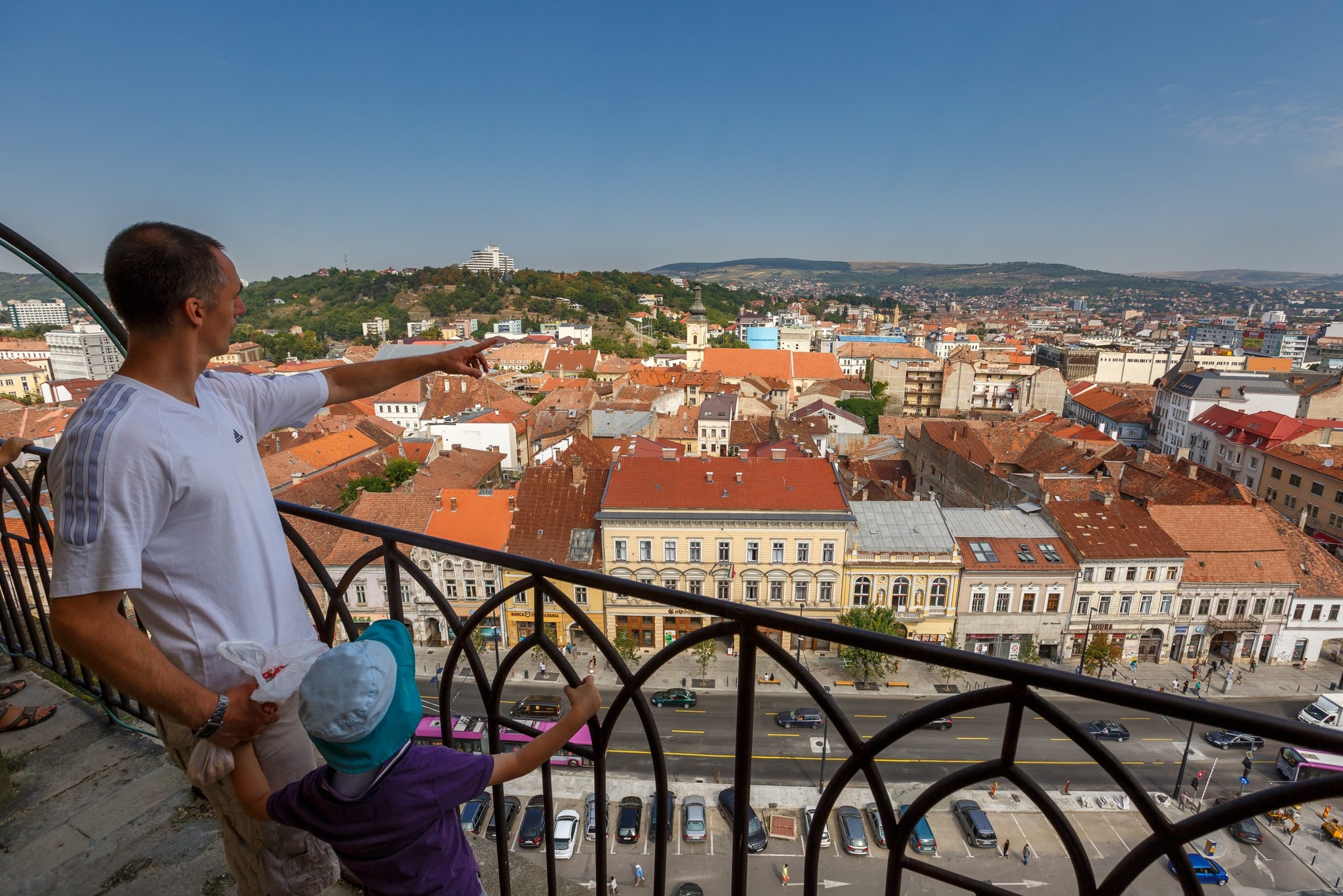Turnul Bisericii Sfântul Mihail din Piața Unirii