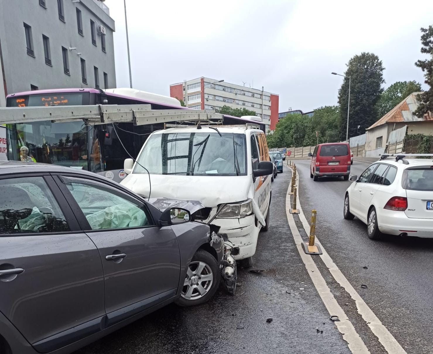 Doi tineri au ajuns la spital/ FOTO: ISU Cluj