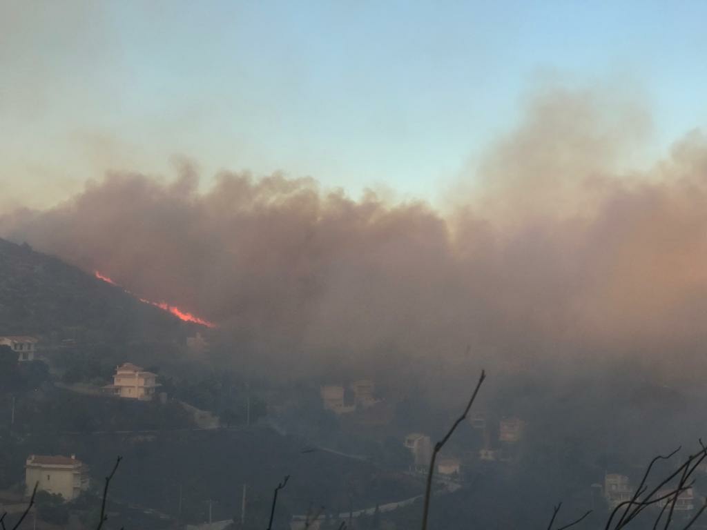 MAE a emis o atenționare de călătorie pentru zona Greciei/ Foto: Facebook - IGSU