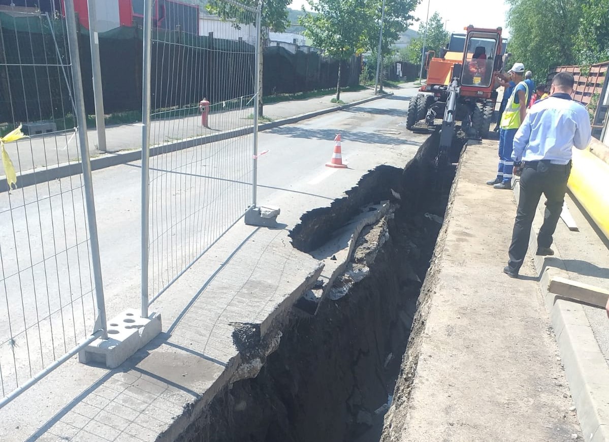 Primăria comunei Florești anunță o serie de restricții pe strada Cetății/ Foto: Facebook - Primăria Comunei Florești - Cluj