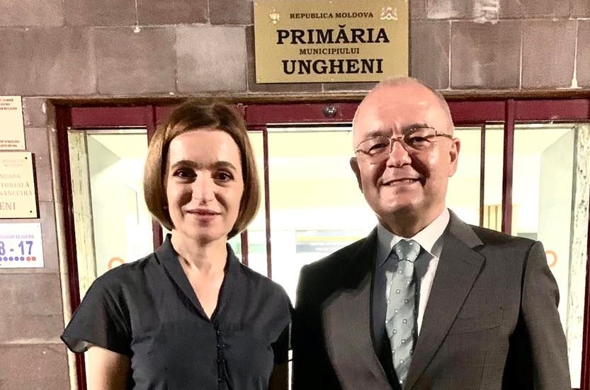 Aflat într-o vizită în municipiul Ungheni