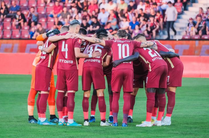 Meciul de fotbal CFR Cluj - FCSB din etapa a noua a Superligii a fost amânat / Foto: Facebook - CFR Cluj