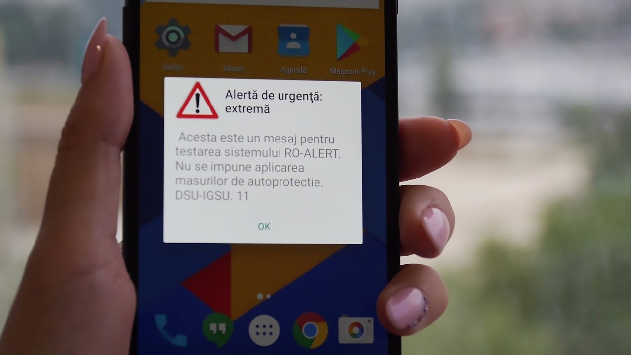Constănțenii au primit mesaje RO-Alert la 3 dimineața! FOTO: Youtube/ DSU