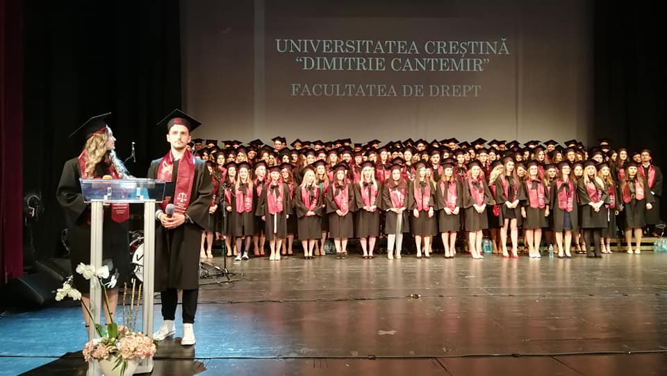 sursă foto Facebook Facultatea de Drept Dimitrie Cantemir Cluj-Napoca
