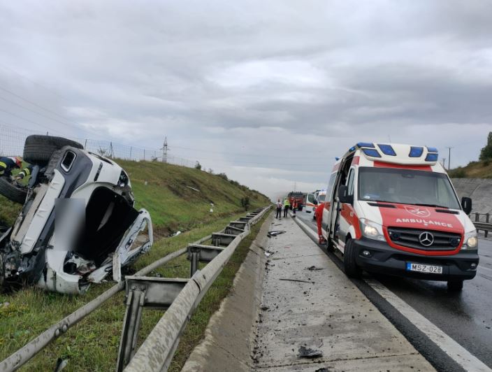 Accident pe autostrada A3