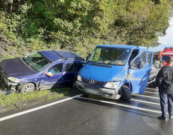 Accident grav în Morlaca / Foto: ISU Cluj