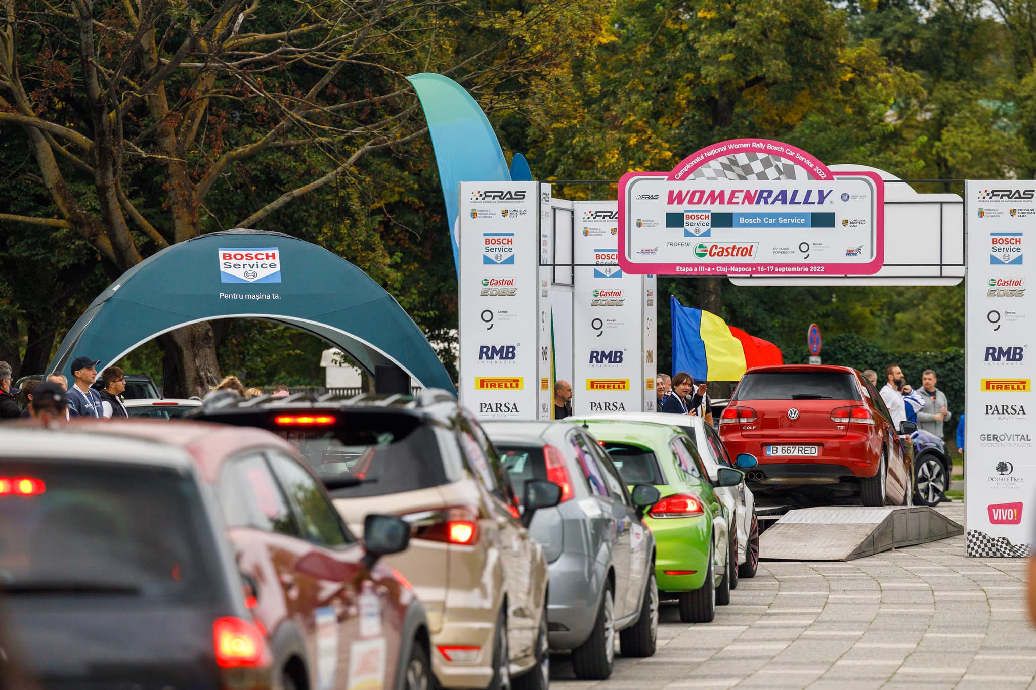 Start festiv la Women Rally Cluj-Napoca. Campioane internaţionale