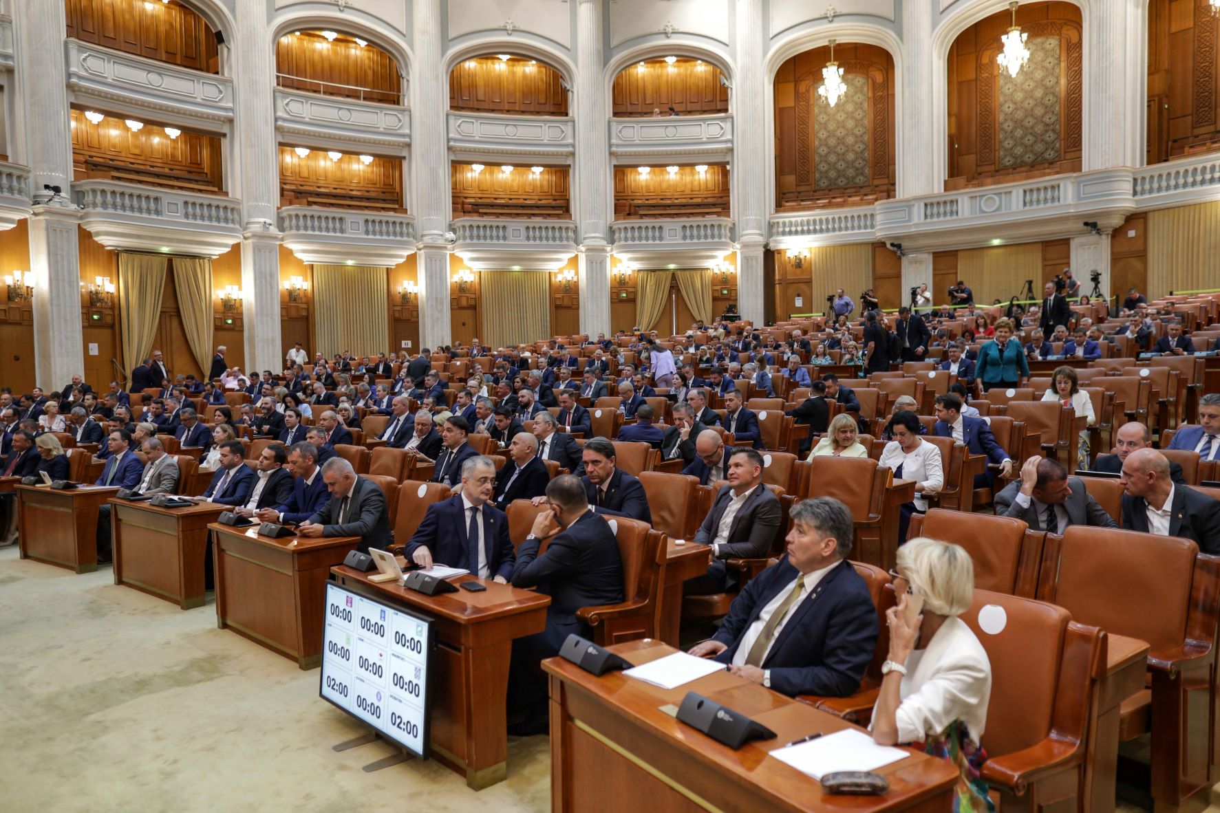 Proiect pentru reducerea numărului de parlamentari la 300.Inquam Photos / Octav Ganea