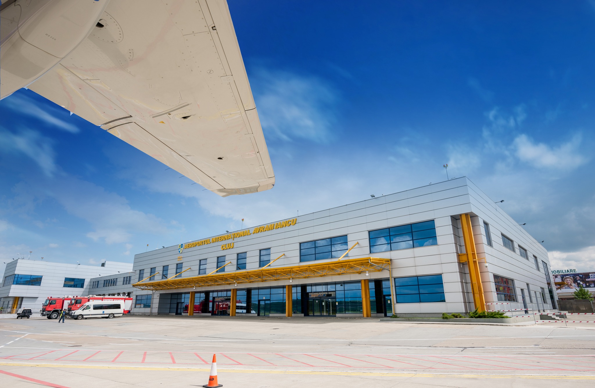 sursă foto Facebook Aeroportul Internațional Avram Iancu Cluj