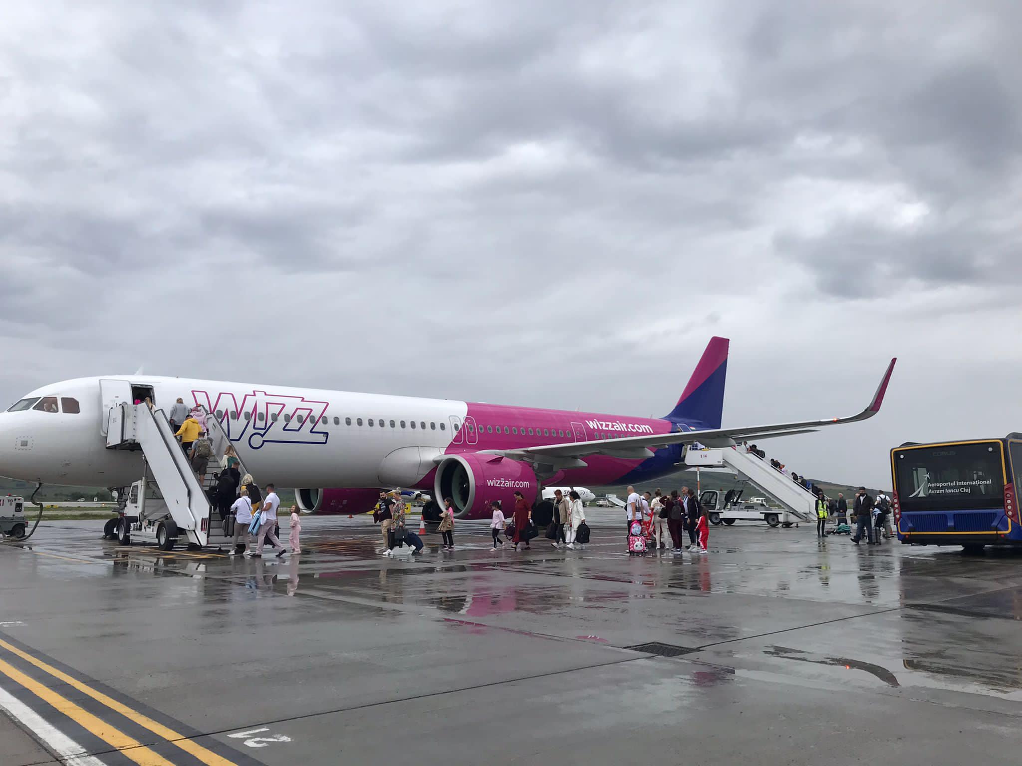 sursă foto Facebook Aeroportul Internațional Avram Iancu Cluj