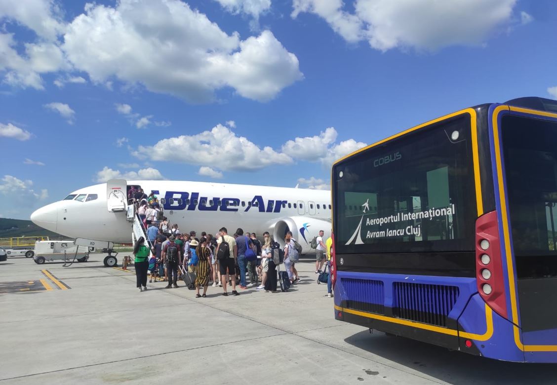 Zborurile Blue Air programate după 10 octombrie