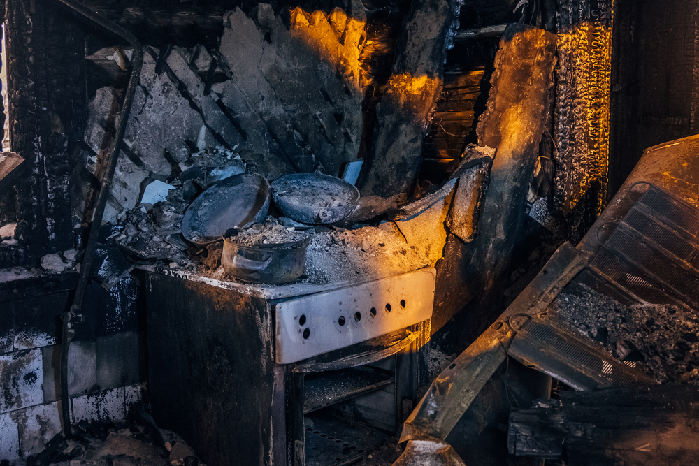 Un incendiu a izbucnit