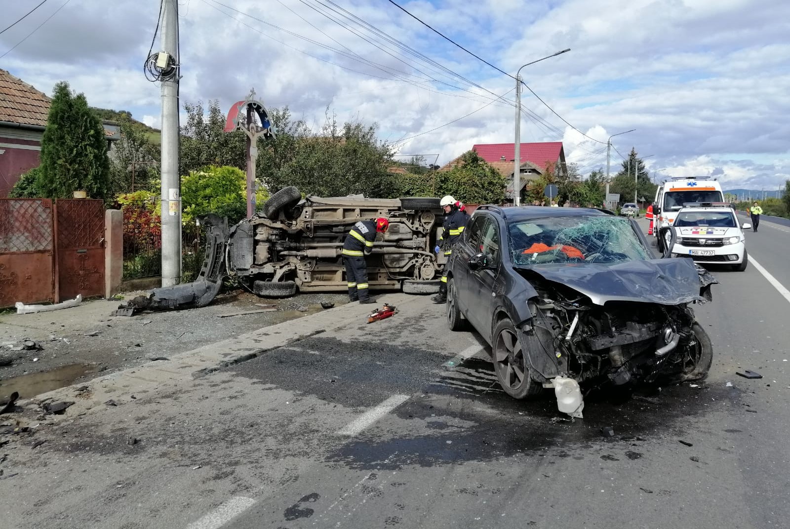 Un accident rutier grav a avut loc
