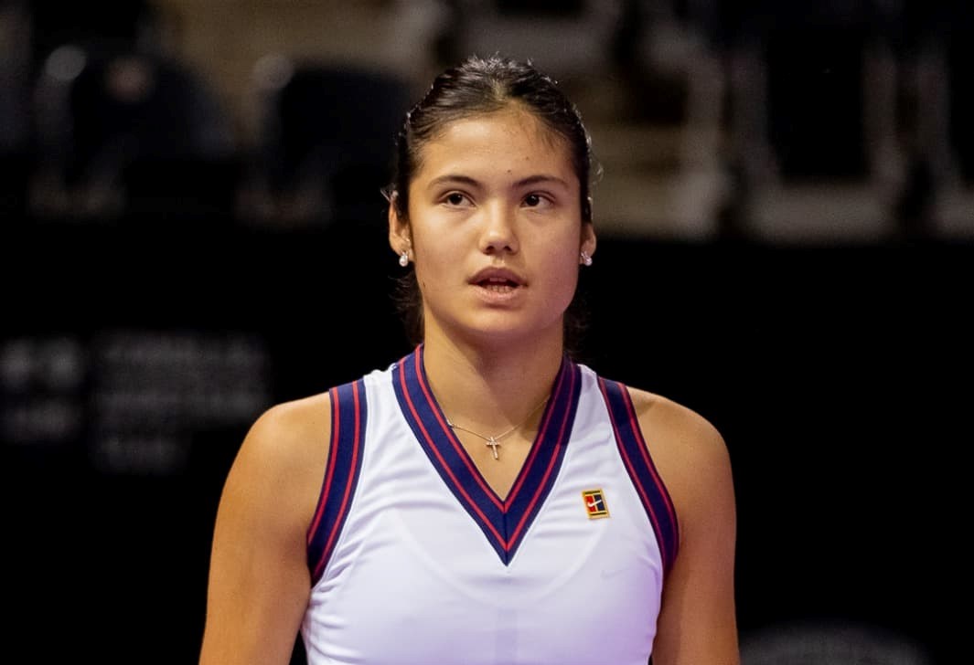 Jucătoarea de tenis Emma Răducanu