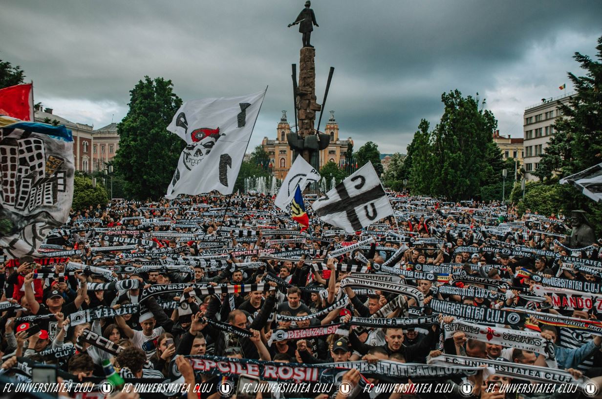 Suporterii „U” Cluj