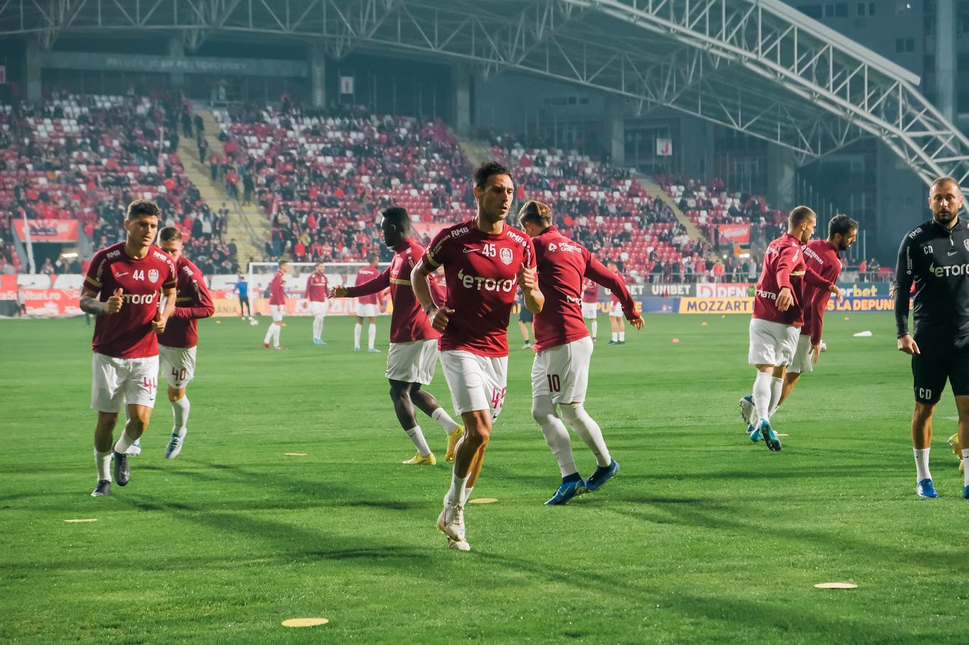 UTA Arad a terminat la egalitate cu CFR Cluj