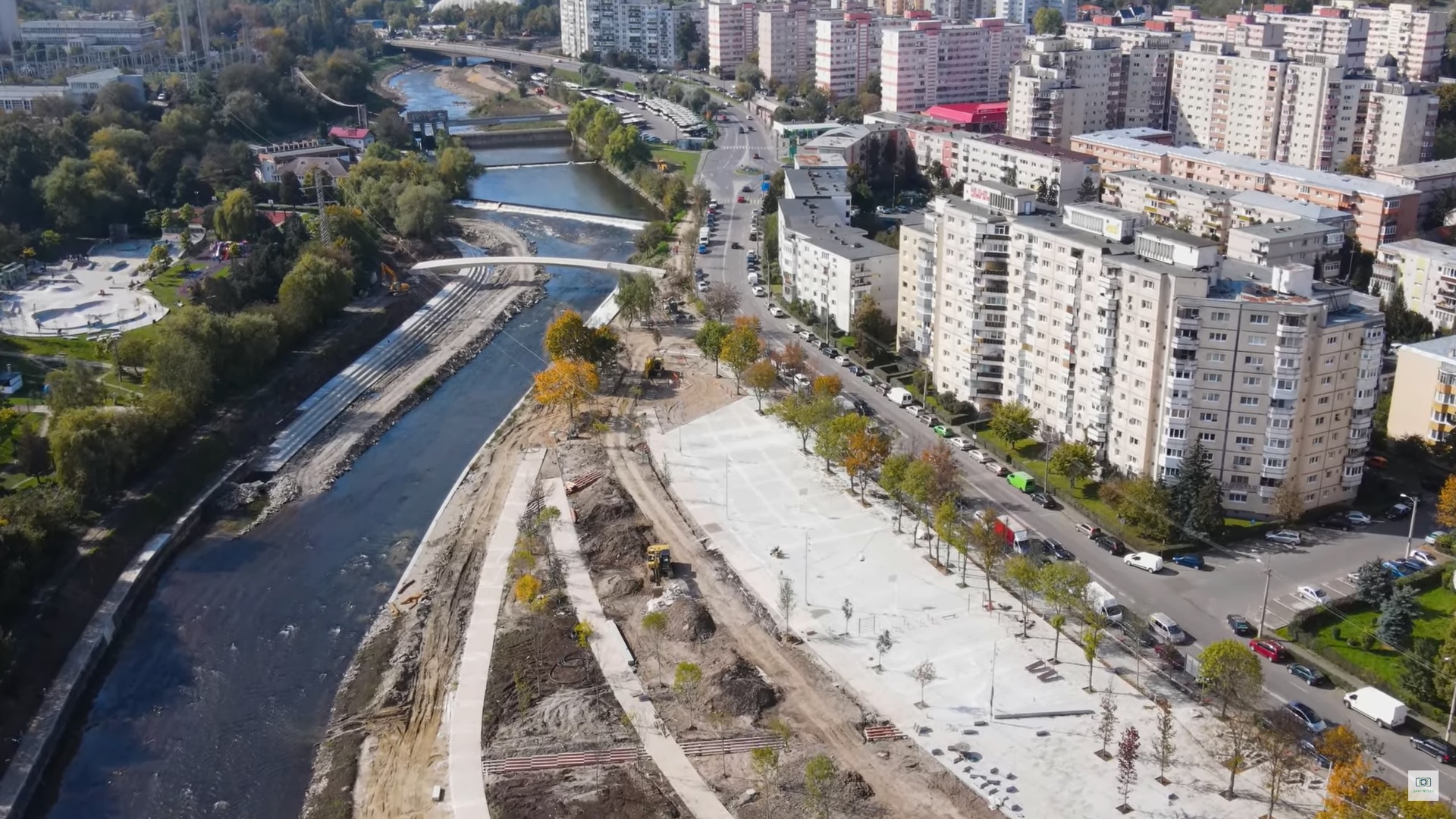 Pasarelă pietonală peste Someș