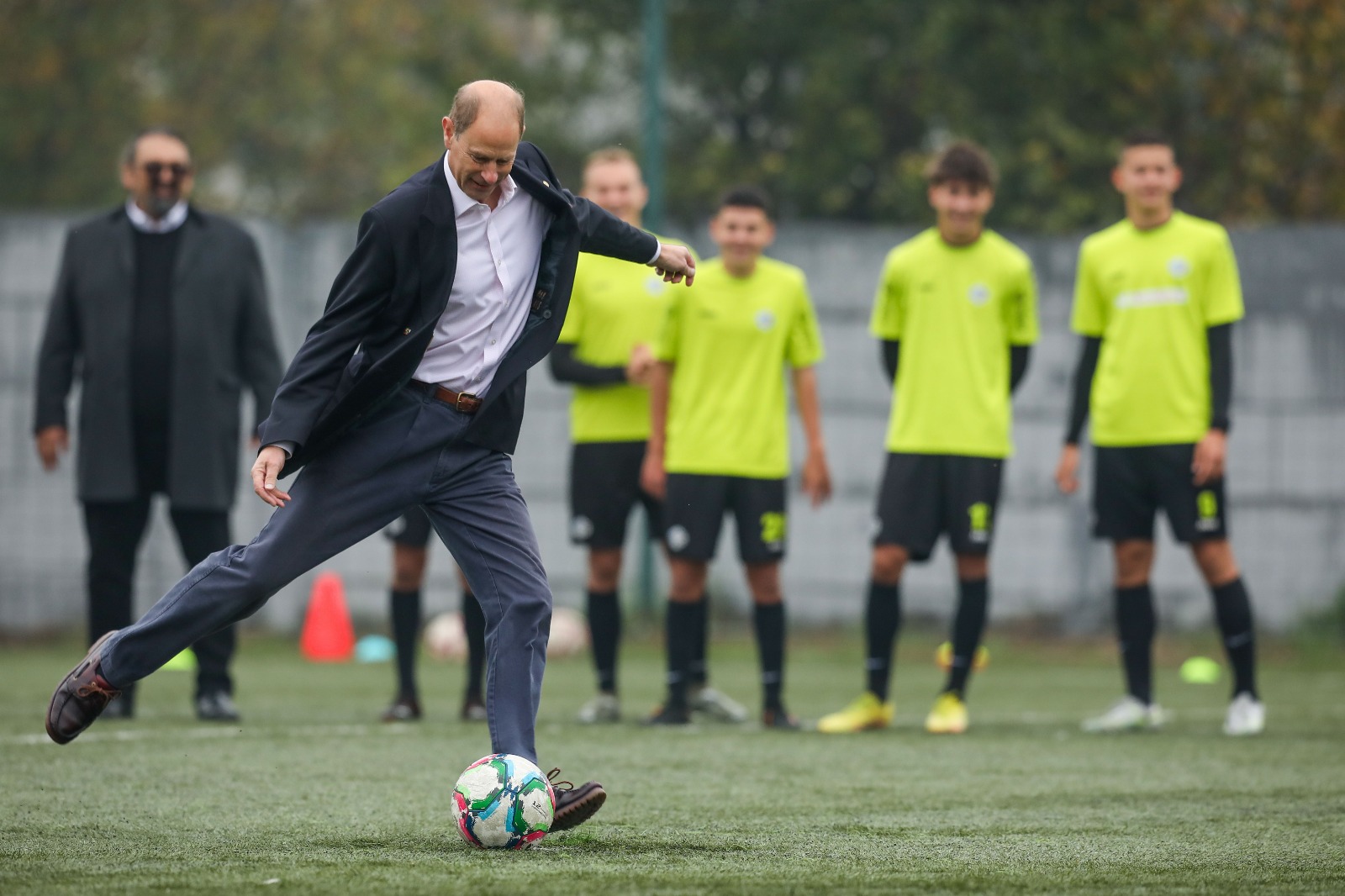 Vizita la Academia de Fotbal Viitorul Cluj din Cluj-Napoca