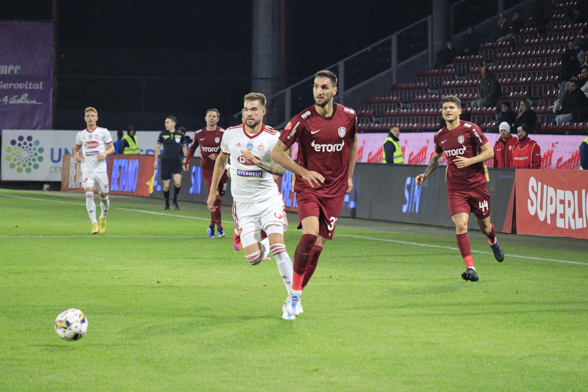 CFR Cluj a învins-o pe Sepsi OSK Sfântu Gheorghe cu scorul de 2-1 (1-1)