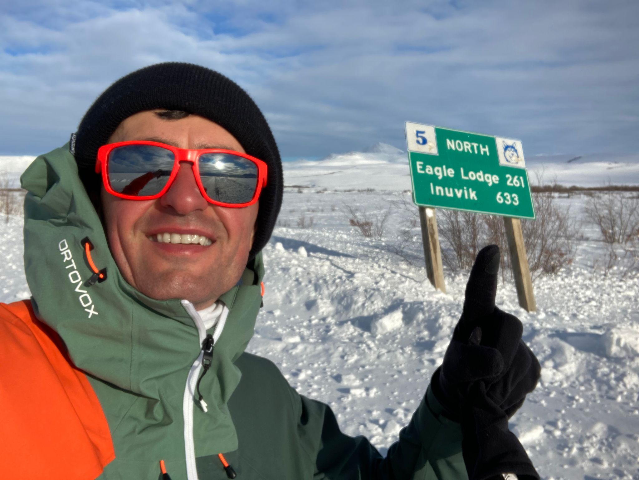 Vlad Pop la ultramaratonul 6633 Arctic Ultra/Foto: arhivă personală Vlad Pop