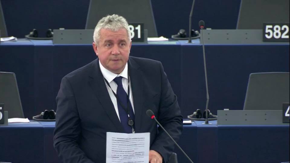 Daniel Buda în Parlamentul European/ sursa: Daniel Buda Facebook.com